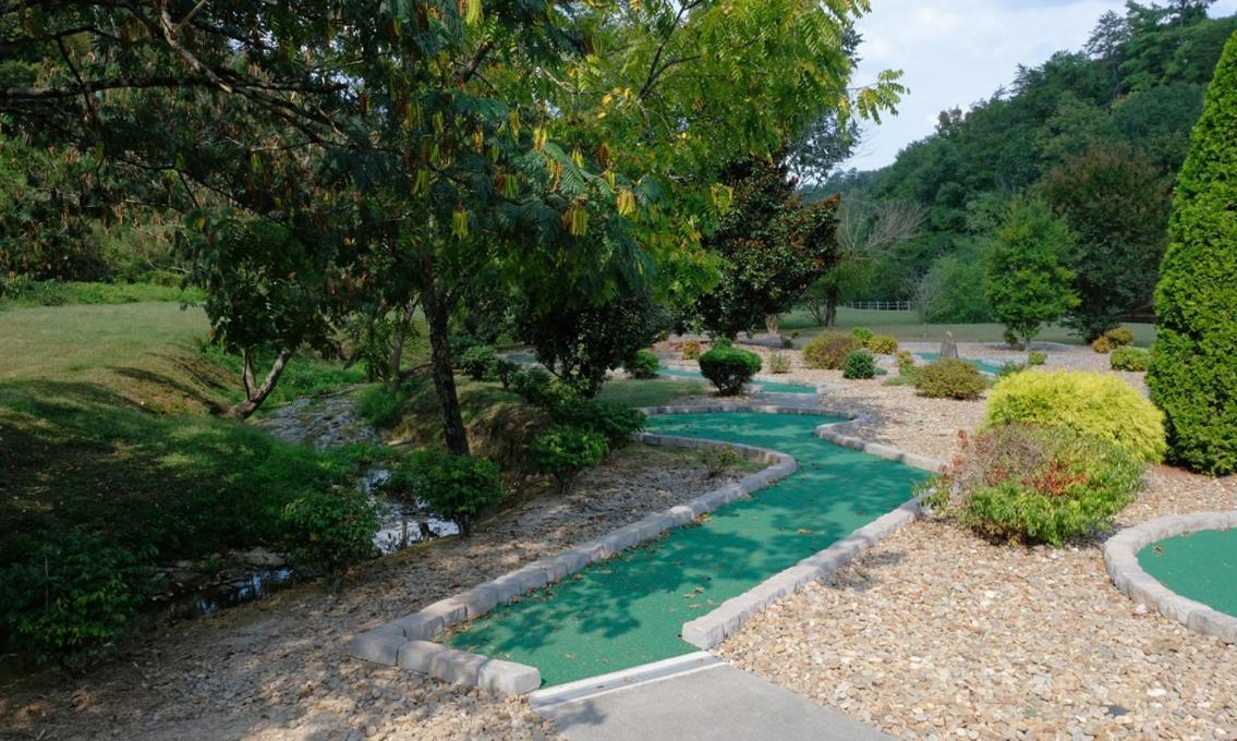 A Bear Creek Crib Villa Pigeon Forge Bagian luar foto